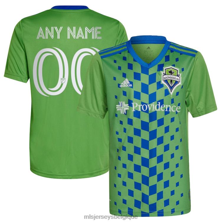 MLS Jerseys enfants maillot personnalisé Seattle Sounders FC adidas vert 2023 Legacy vert réplique J88221134