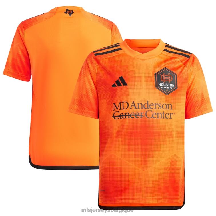 MLS Jerseys enfants maillot houston dynamo fc adidas orange 2023 réplique el sol J8822118