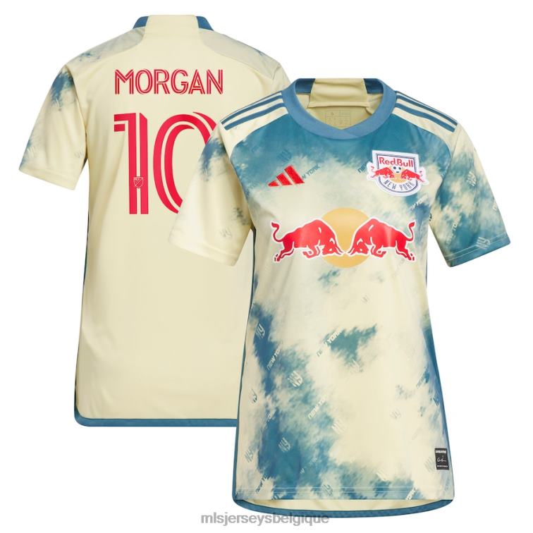 MLS Jerseys femmes New York Red Bulls Lewis Morgan adidas jaune 2023 Daniel Patrick Kit réplique maillot J88221463