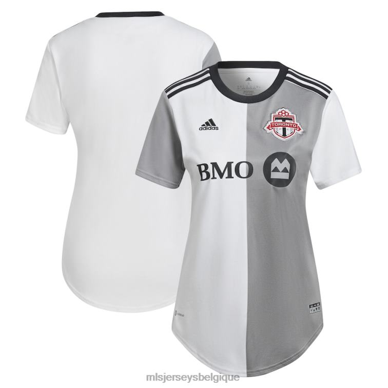 MLS Jerseys femmes toronto fc adidas blanc 2022 community kit réplique maillot vierge J8822997