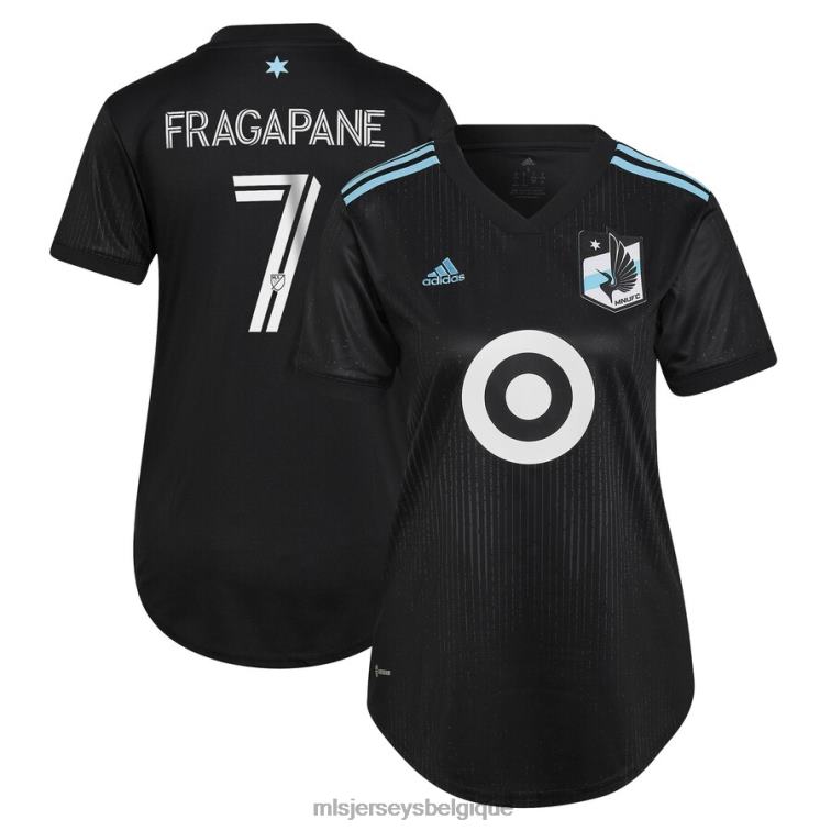 MLS Jerseys femmes maillot minnesota united fc franco fragapane adidas noir 2023 minnesota night kit réplique J88221255