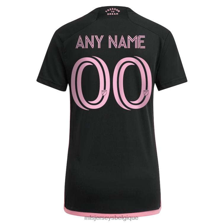 MLS Jerseys femmes maillot personnalisé inter miami cf adidas noir 2023 la noche réplique J8822446
