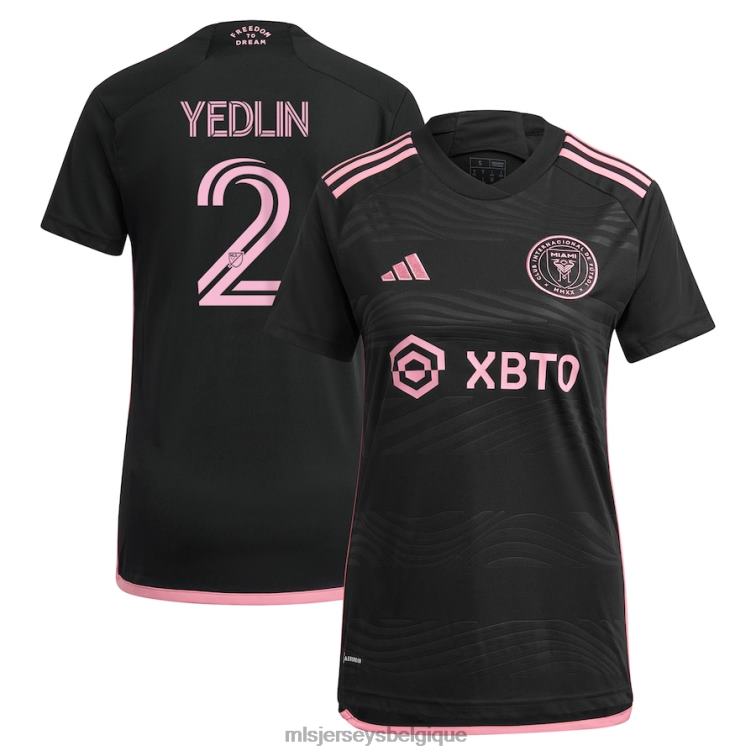 MLS Jerseys femmes maillot de joueur réplique inter miami cf deandre yedlin adidas noir 2023 la noche J88221043