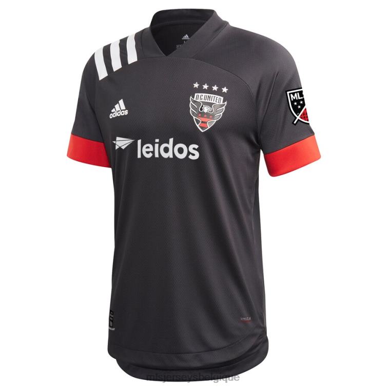 MLS Jerseys Hommes d.c. maillot julian gressel adidas noir 2020 primaire authentique J88221342