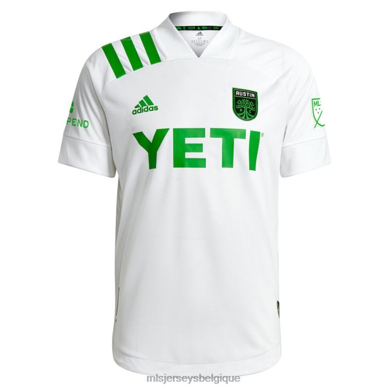 MLS Jerseys Hommes maillot austin fc matt besler adidas blanc 2021 legends authentique J88221468