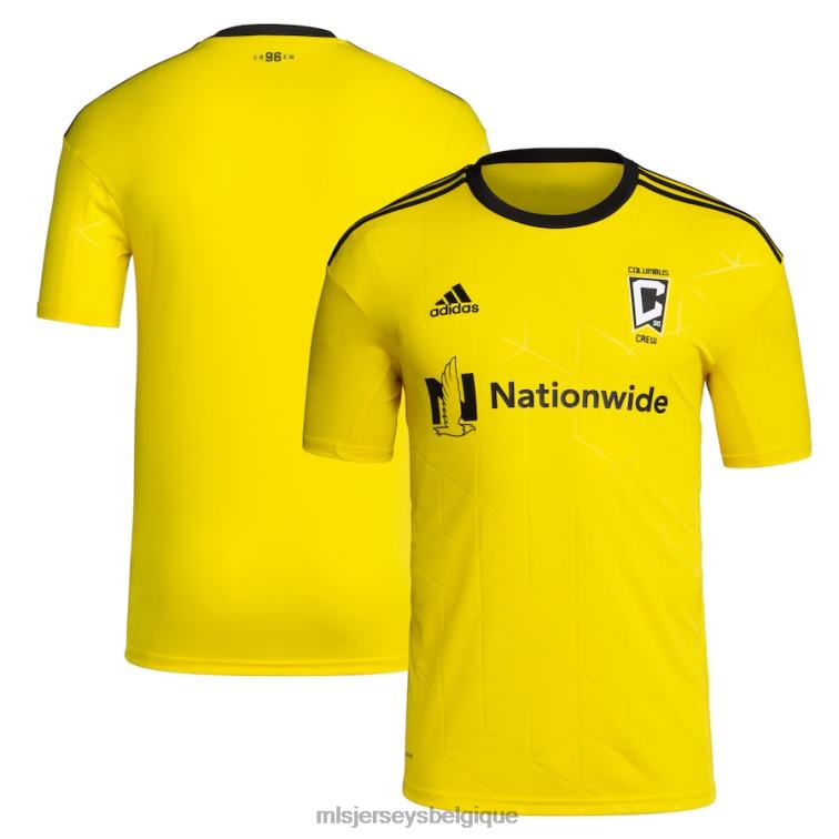 MLS Jerseys Hommes Columbus Crew adidas jaune 2022 gold standard kit réplique maillot vierge J8822163