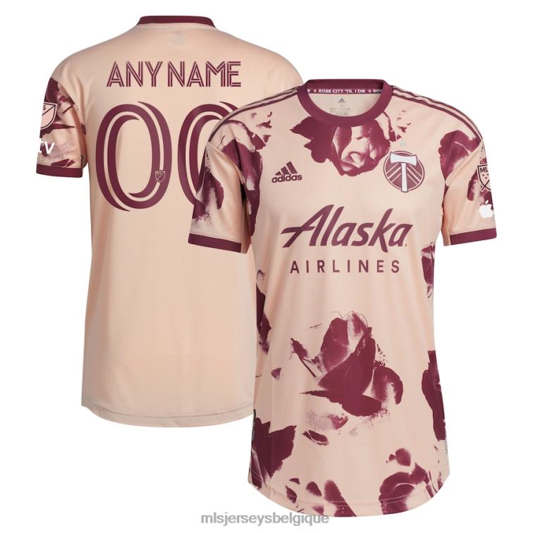 MLS Jerseys Hommes Portland Timbers adidas rose 2023 Heritage Rose kit authentique maillot personnalisé J88221196