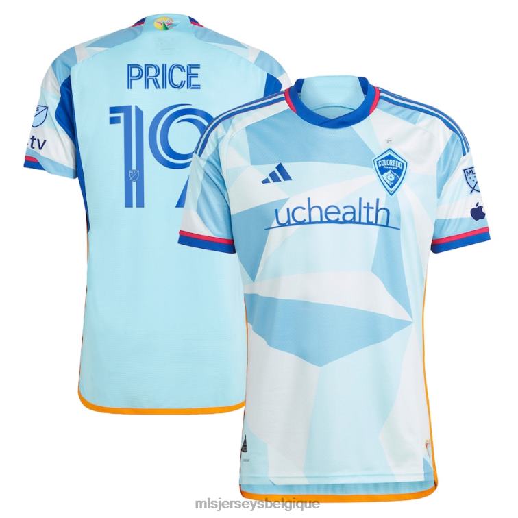 MLS Jerseys Hommes maillot authentique colorado rapids jack prix adidas bleu clair 2023 new day kit J8822855