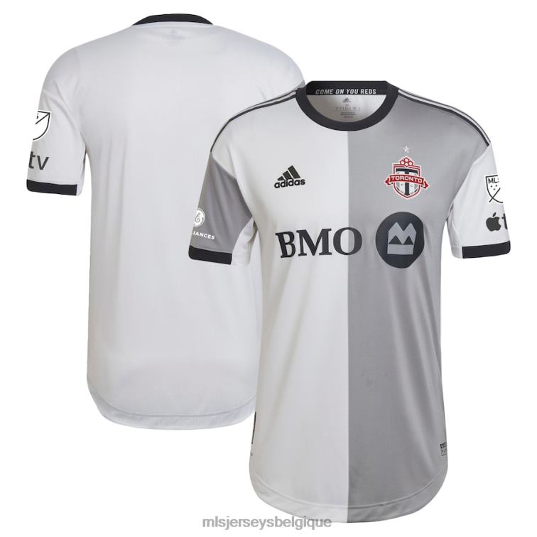 MLS Jerseys Hommes maillot communautaire authentique toronto fc adidas blanc 2023 J8822951
