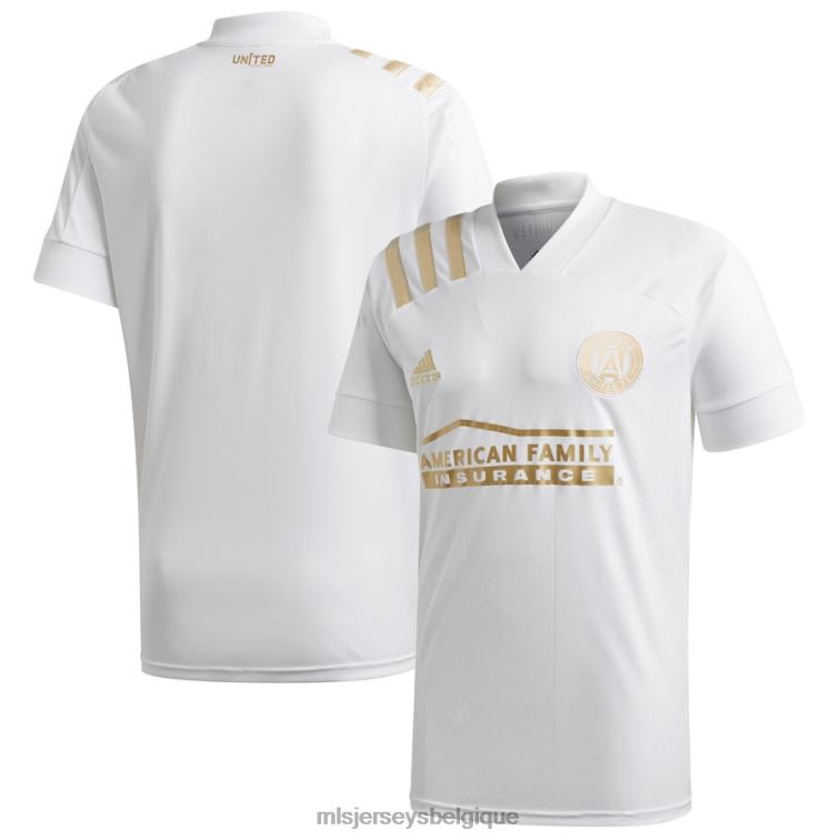 MLS Jerseys Hommes Maillot Atlanta United FC Adidas Réplique Kings 2020 Blanc J8822378