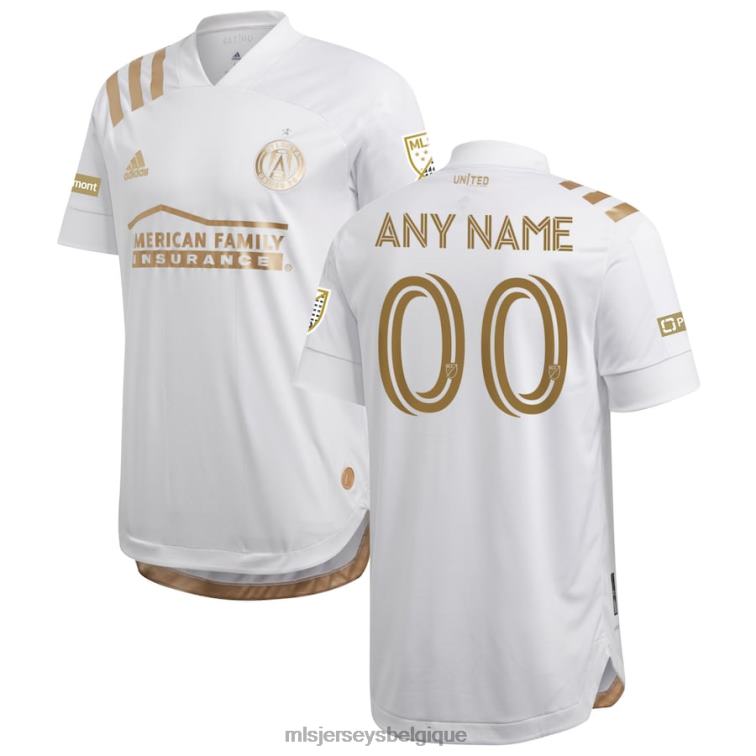 MLS Jerseys Hommes maillot atlanta united fc adidas blanc 2020 kings personnalisé authentique J8822898