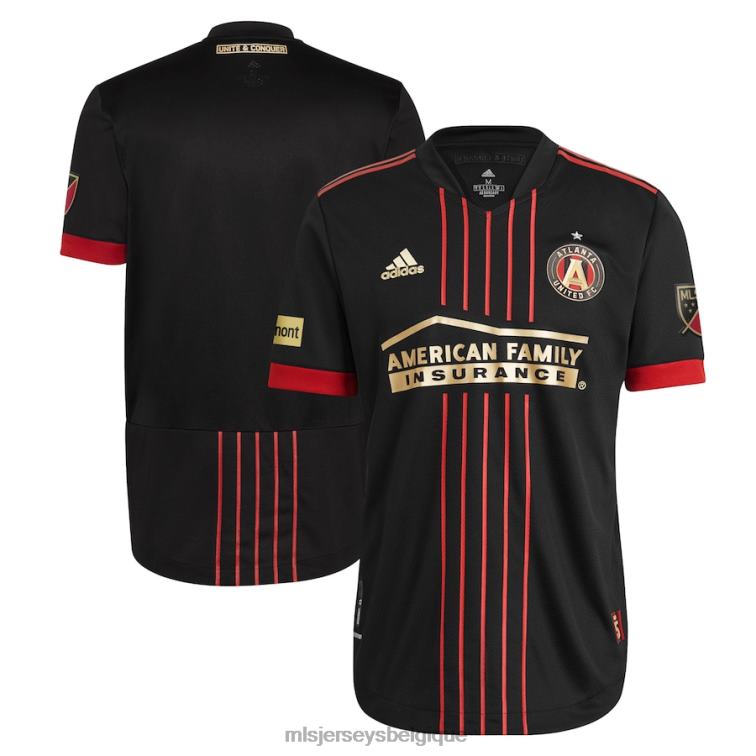 MLS Jerseys Hommes maillot atlanta united fc adidas noir 2021 le blvck kit authentique J882216