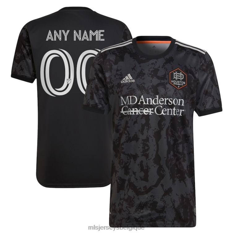 MLS Jerseys Hommes houston dynamo fc adidas noir 2022 le maillot bayou city réplique maillot personnalisé J8822952