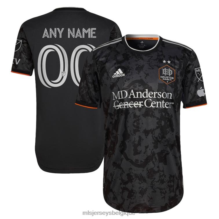 MLS Jerseys Hommes houston dynamo fc adidas noir 2023 maillot personnalisé authentique du bayou city J8822774
