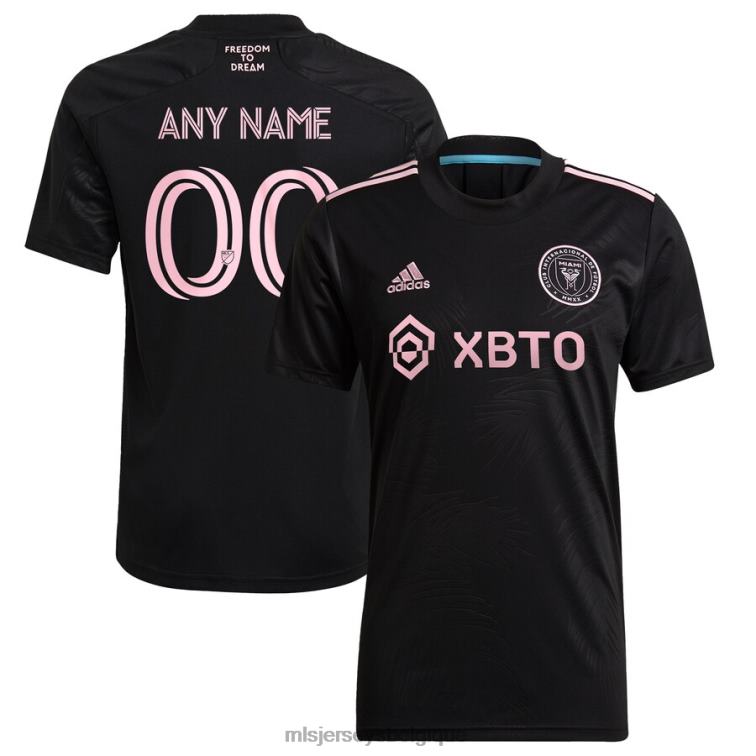 MLS Jerseys Hommes maillot personnalisé inter miami cf adidas noir 2021 la palma réplique J8822440