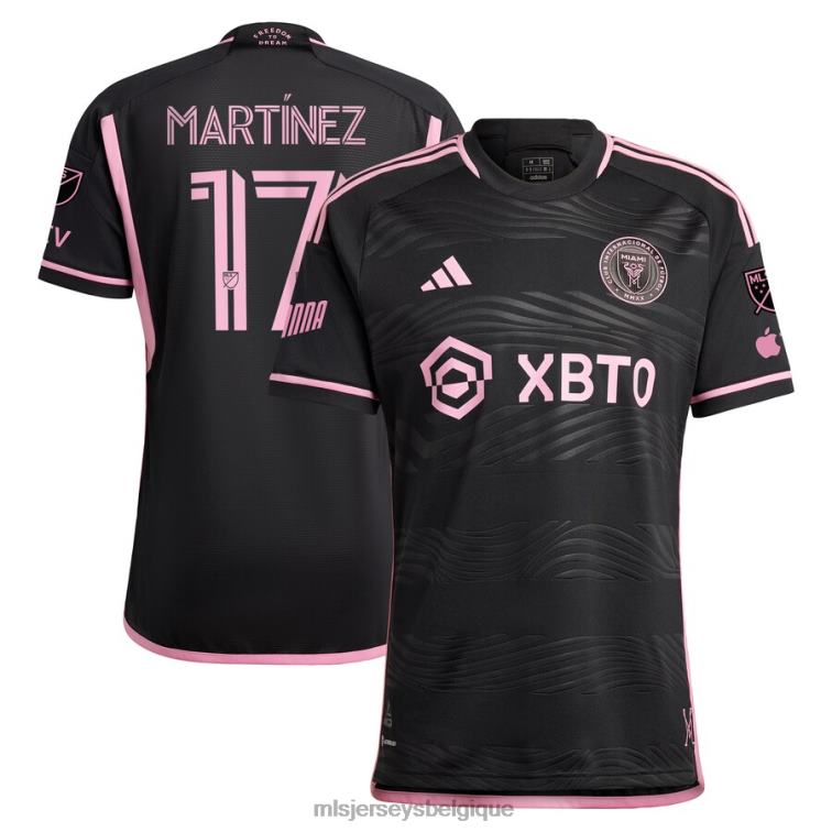 MLS Jerseys Hommes inter miami cf josef martinez adidas noir 2023 la noche maillot de joueur authentique J8822439