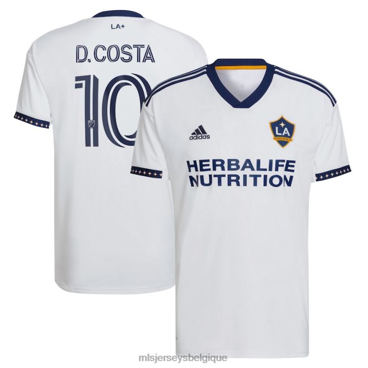 MLS Jerseys Hommes maillot de joueur réplique la galaxy douglas costa adidas blanc 2022 city of dream kit J88221038