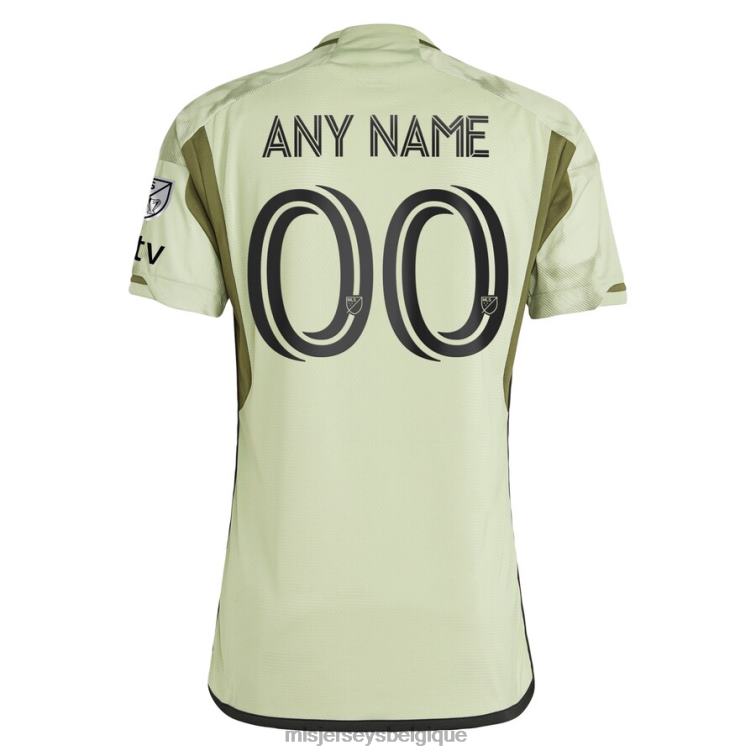 MLS Jerseys Hommes maillot personnalisé authentique lafc adidas vert 2023 smokescreen J8822153