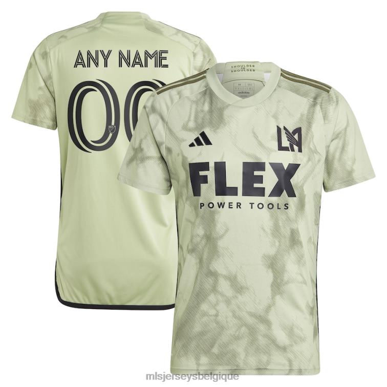 MLS Jerseys Hommes maillot personnalisé lafc adidas vert 2023 smokescreen réplique J8822216