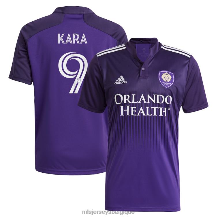 MLS Jerseys Hommes maillot orlando city sc ercan kara adidas violet 2021/22 épais n mince réplique J88221221