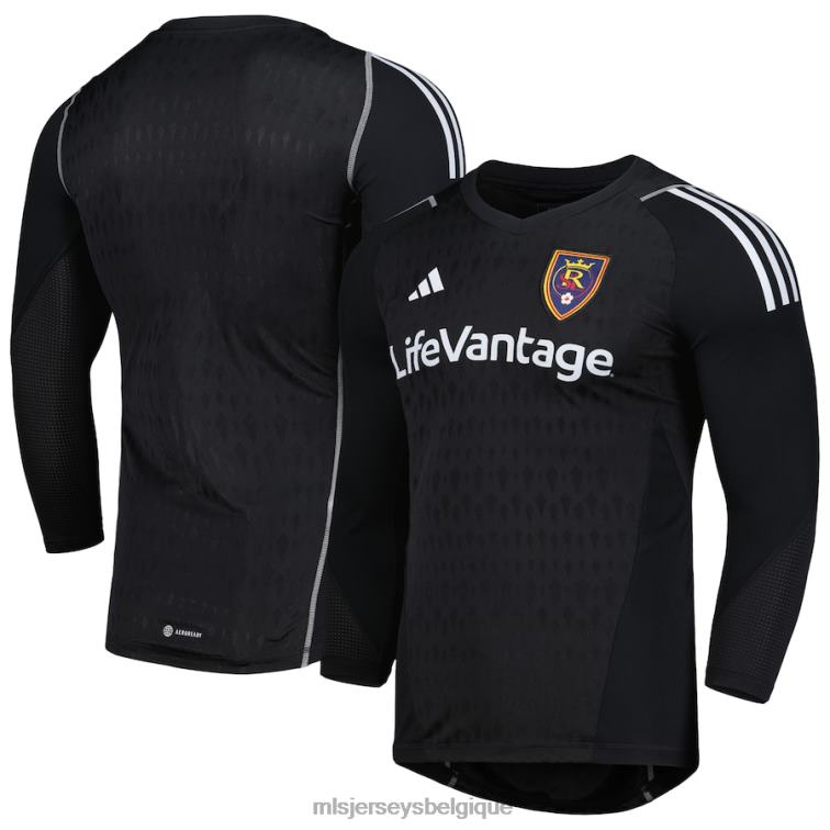 MLS Jerseys Hommes maillot de gardien de but real salt Lake adidas noir 2023 réplique à manches longues J88221104